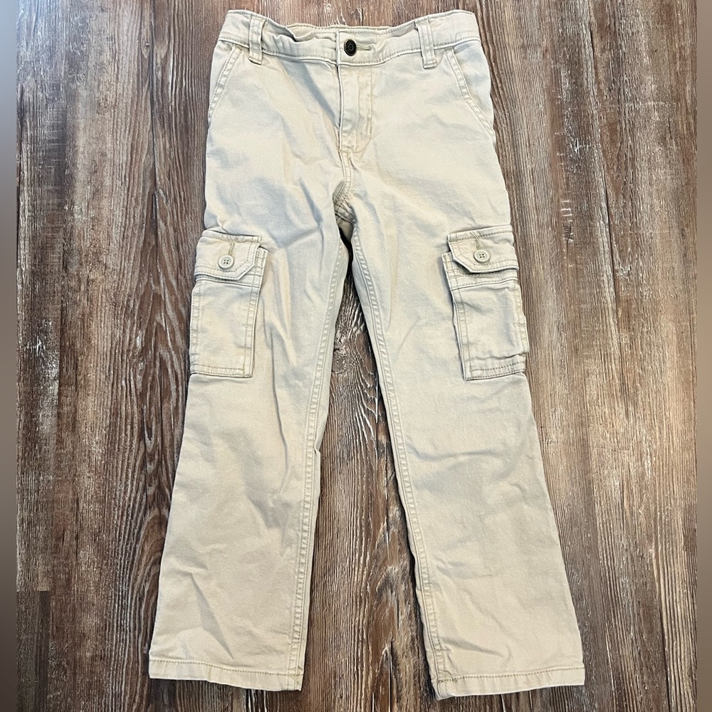Wrangler Khaki Cargo Pants | Slim Fit